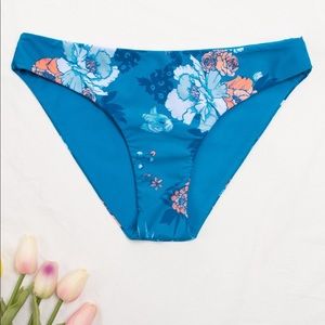 Seafoam Garden Reversible Bikini Bottom